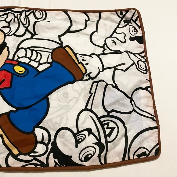 Lot of 2 Super Mario Character Pillowcases - Picture 11 of 16